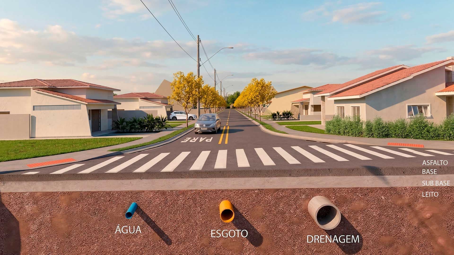 Infraestrutura pronta para receber o seu projeto